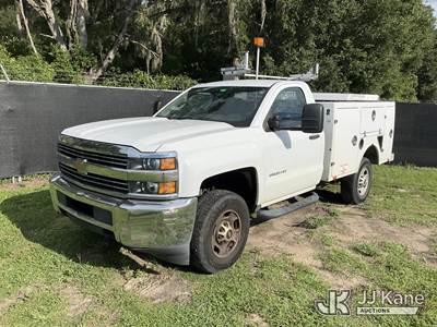 2016 Chevrolet Silverado 2500HD Enclosed Service Truck