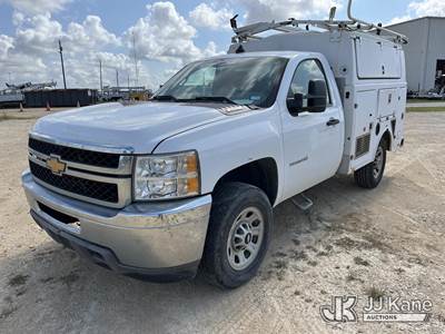 2012 Chevrolet Silverado 2500HD Enclosed Service Truck