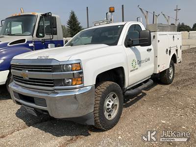 2016 Chevrolet Silverado 2500HD Enclosed Service Truck