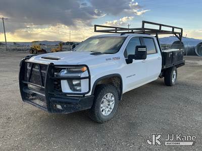 2021 Chevrolet Silverado 2500HD Crew-Cab Flatbed/Service Truck