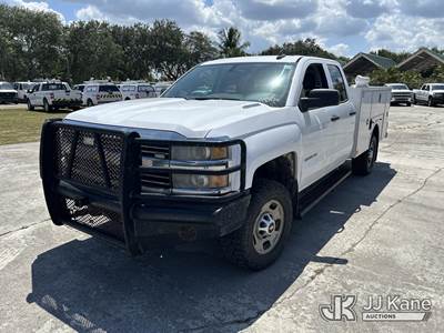 2016 Chevrolet Silverado 2500HD 4x4 Extended-Cab Service Truck