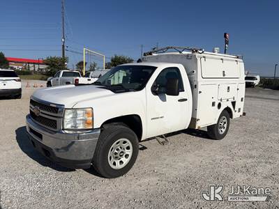 2012 Chevrolet Silverado 2500HD Enclosed Service Truck