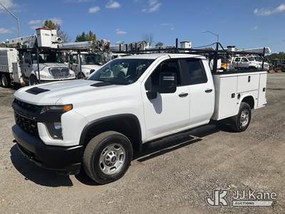 2021 Chevrolet Silverado 2500HD 4x4 Extended-Cab Service Truck