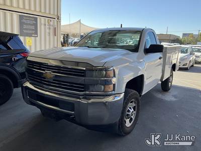 2016 Chevrolet Silverado 2500HD Work Truck Long Box Service Truck