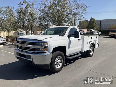2016 Chevrolet Silverado 2500HD Work Truck Long Box Service Truck