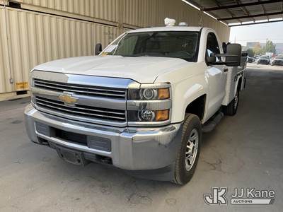 2016 Chevrolet Silverado 2500HD Work Truck Long Box Service Truck