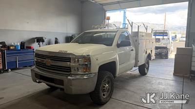 2015 Chevrolet Silverado 2500HD Work Truck Long Box Enclosed Service Truck