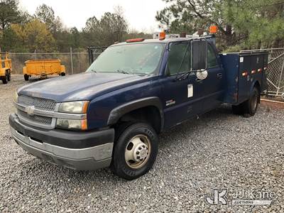 2004 Chevrolet Silverado 3500 Mechanics Service Truck