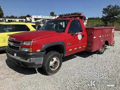2006 Chevrolet Silverado 3500 Regular Cab 2WD Mechanics Service Truck