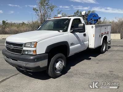 2007 Chevrolet Silverado 3500 4x4 Service Truck