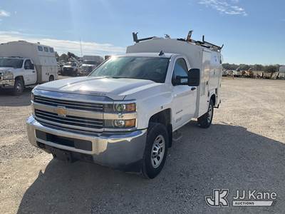 2015 Chevrolet Silverado 3500HD Work Truck Long Box 2WD Service Truck