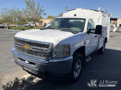 2012 Chevrolet Silverado 3500HD Enclosed Service Truck