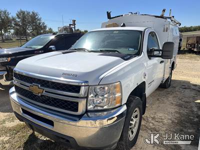 2012 Chevrolet Silverado 3500HD Enclosed Service Truck