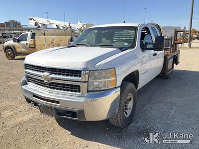 2009 Chevrolet Silverado 3500HD Work Truck Ext. Cab Flatbed/Service Truck