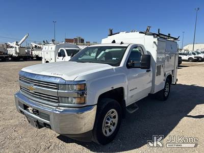 2015 Chevrolet Silverado 3500HD Enclosed Service Truck