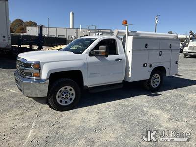 2018 Chevrolet Silverado 3500HD 4x4 Service Truck