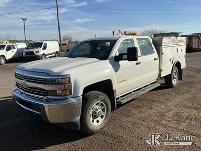 2018 Chevrolet Silverado 3500HD 4x4 Service Truck