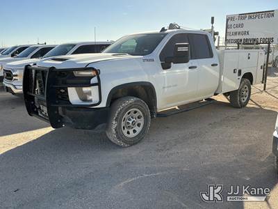 2021 Chevrolet Silverado 3500HD 4x4 Mechanics Service Truck