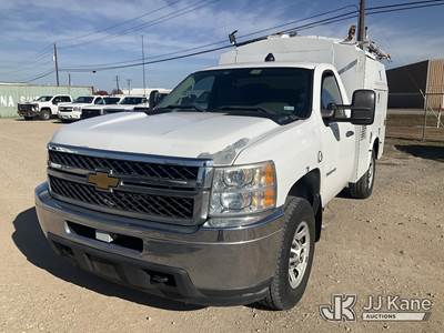 2012 Chevrolet Silverado 3500HD Work Truck Long Box 2WD 6.0L V8 OHV 16V FFV 6-Speed Automatic