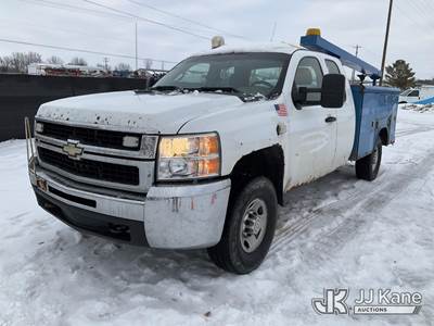 2010 Chevrolet Silverado 3500HD Work Truck Ext. Cab Service Truck