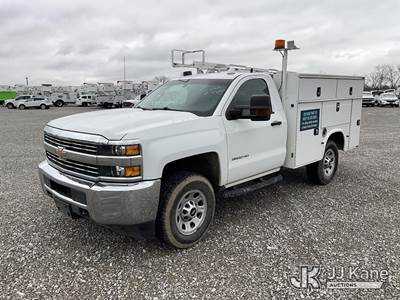 2018 Chevrolet Silverado 3500HD 4x4 Service Truck
