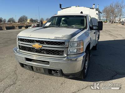 2012 Chevrolet SILVERADO 3500HD Enclosed Service Truck