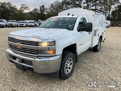 2015 Chevrolet Silverado 3500HD Enclosed Service Truck