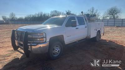 2015 Chevrolet Silverado 3500HD Crew-Cab Mechanics Truck