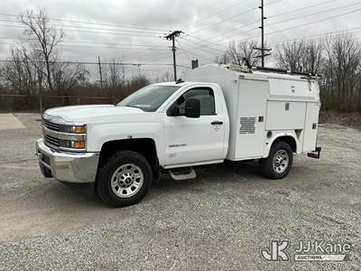 2015 Chevrolet Silverado 3500HD Enclosed Service Truck