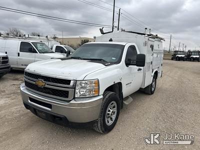 2012 Chevrolet Silverado 3500HD Enclosed Service Truck