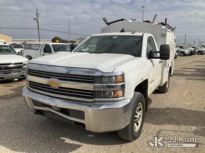2015 Chevrolet Silverado 3500HD Enclosed Service Truck