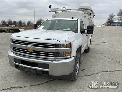 2018 Chevrolet Silverado 3500HD Enclosed Service Truck