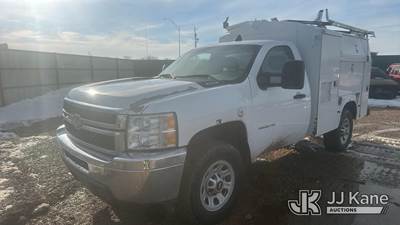 2012 Chevrolet Silverado 3500HD Enclosed Service Truck