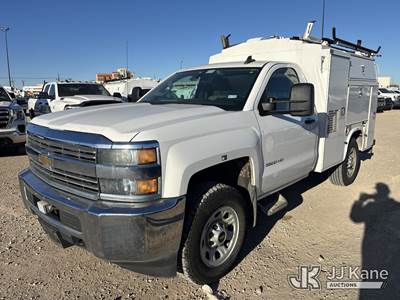 2015 Chevrolet Silverado 3500HD Enclosed Service Truck