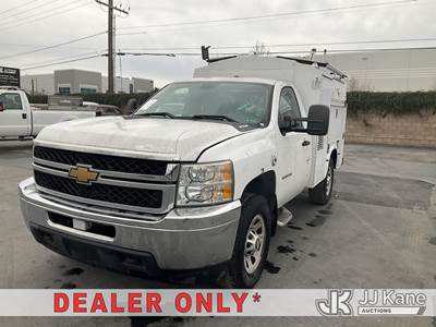2012 Chevrolet Silverado 3500HD Enclosed Service Truck