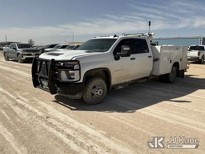 2021 Chevrolet Silverado 3500HD Crew Cab Mechanics Service Truck