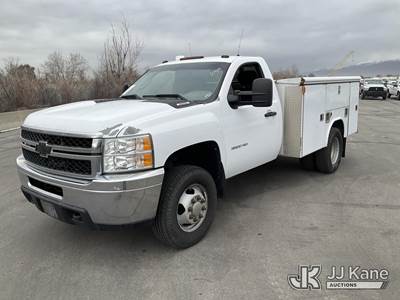 2011 Chevrolet Silverado 3500HD 4x4 Service Truck