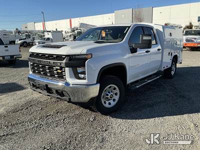 2020 Chevrolet Silverado 3500HD Extended-Cab Enclosed Service Truck