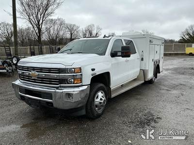 2016 Chevrolet Silverado 3500HD 4x4 Crew Cab Emergency Response Truck