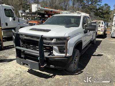 2020 Chevrolet Silverado 3500HD 4x4 Crew-Cab Service Truck