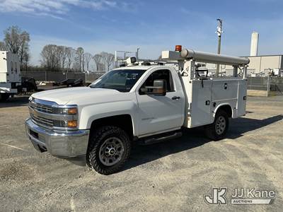 2018 Chevrolet Silverado 3500HD 4x4 Service Truck