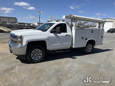2018 Chevrolet Silverado 3500HD 4x4 Service Truck