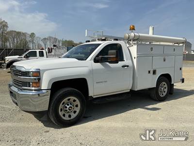 2018 Chevrolet Silverado 3500HD 4x4 Service Truck