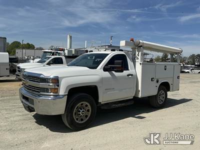 2018 Chevrolet Silverado 3500HD 4X4 Service Truck