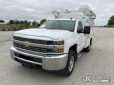 2018 Chevrolet Silverado 3500HD Enclosed Service Truck