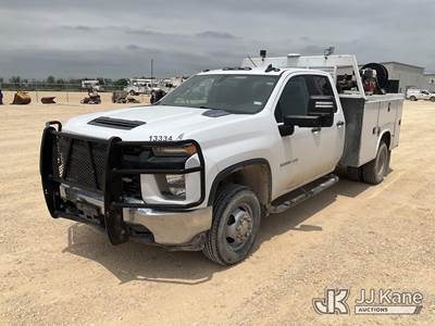 2021 Chevrolet Silverado 3500HD Crew-Cab Service Truck