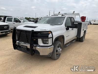 2021 Chevrolet Silverado 3500HD Crew-Cab Service Truck