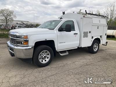 2015 Chevrolet Silverado 3500HD Enclosed Service Truck