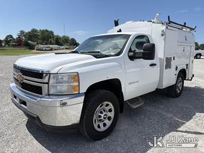 2014 Chevrolet Silverado 3500HD Enclosed Service Truck