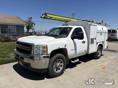 2012 Chevrolet Silverado 3500HD Work Truck Long Box 4WD Service Truck